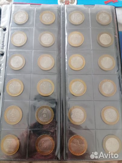 Полная Коллекция 10 рублевых монет+ 25 рублевые