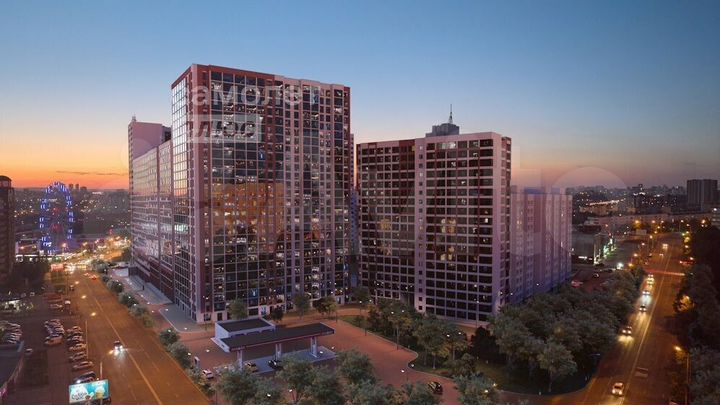 Квартира-студия, 22,5 м², 20/24 эт.