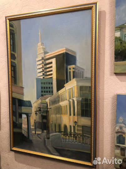 Картина «Казань, улица Петербургская»