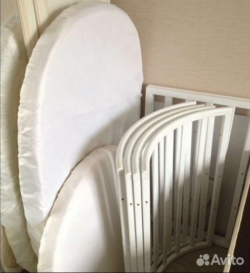 Матрас детский круглый и овальный