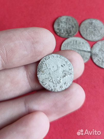 Набор серебра Пруссии (18век)