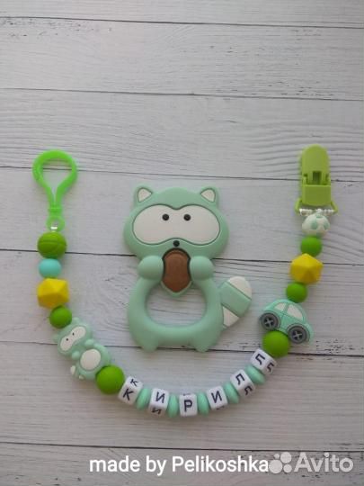 Силиконовый держатель - грызунок