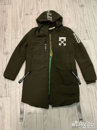 OFF white парка оригинал