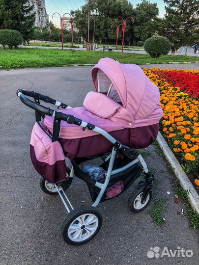 Коляска для новорождённых 2 в 1