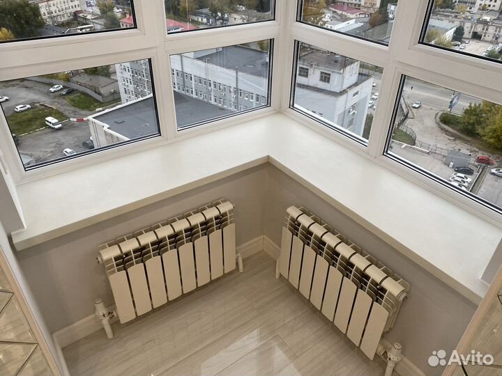 Подоконники из искусственного камня, бетона