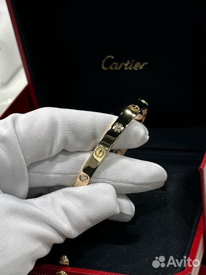 Браслет Cartier Love Rose Gold