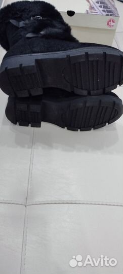 Полусапоги зимние для девочки 35размер