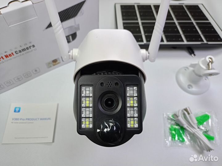 Камера видеонаблюдения солнечной батарее 4G