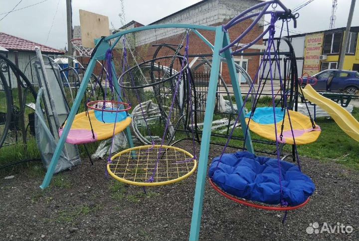 Подвесные качели гнездо