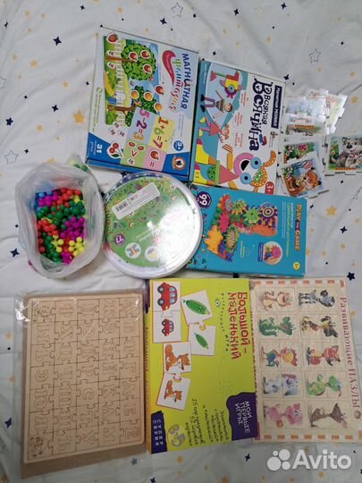Игрушки развивающие, музыкальная книга, коврик