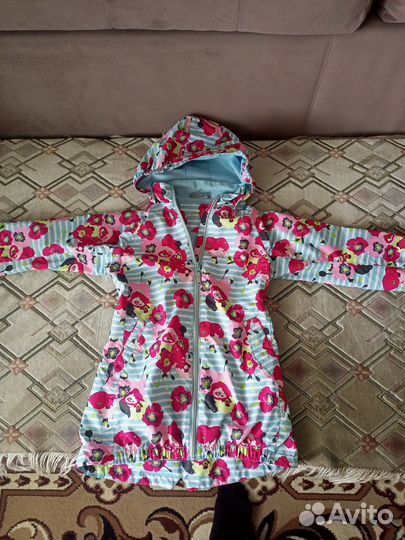 Куртка для девочки утепленная