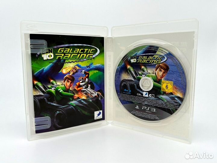 Ben 10: Galactic Racing (PS3, английская вер б/у