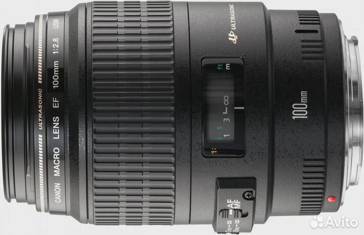 Объектив Canon EF 100 мм f/2.8 Macro USM