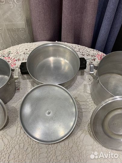 Кастрюли, бидоны, кофейник СССР