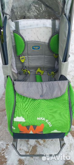 Санки коляска ника детям 7