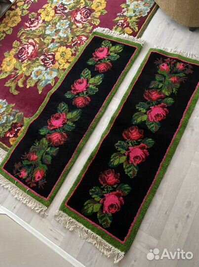 Ковер шерстяной ручной работы новый