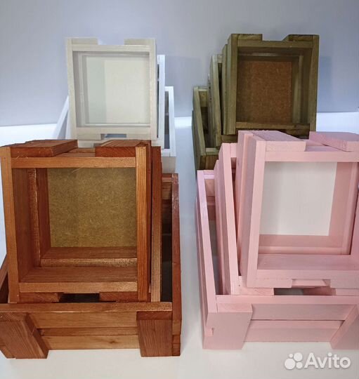 Ящик деревянный, коробки, декор