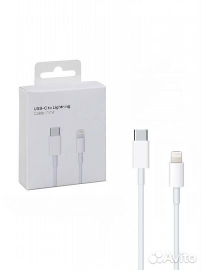 Кабель Apple Lightning 8-pin MFI - USB бел