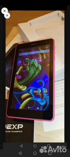 Планшет Ярко розовый(короб+докум