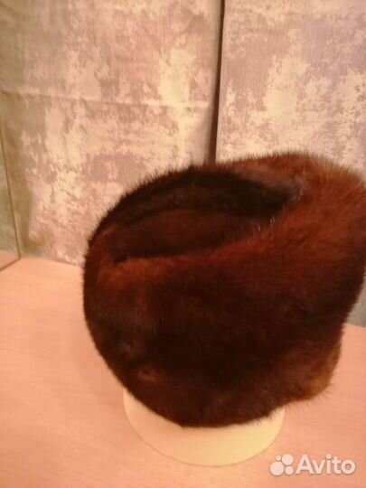 Шапка норковая женская бу