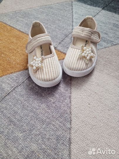 Летние кеды 25 на девочку