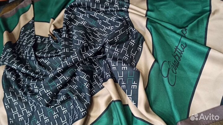 Платок 95 elisabetta franchi шелк италия