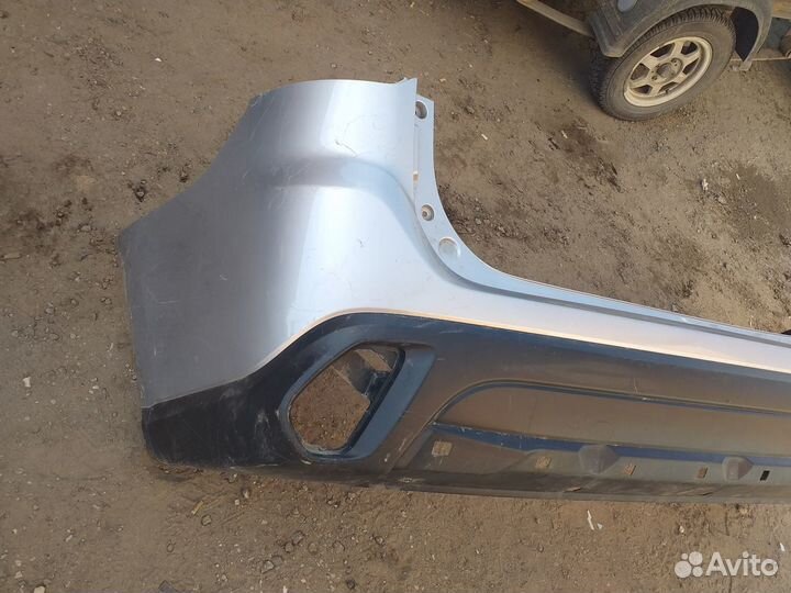 Бампер задний Mitsubishi Outlander 3 рестайлинг