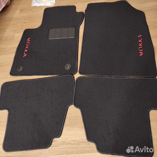 Салонные ковры на opel mokka