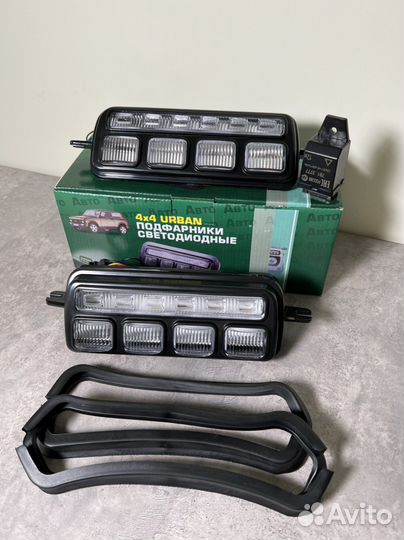 Светодиодные фары на ниву (надфарники /подфарники)
