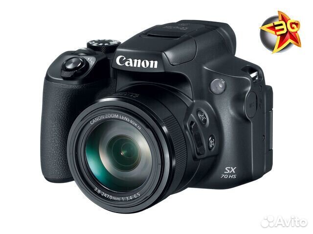 Фотоаппарат Canon PowerShot SX70 HS Black