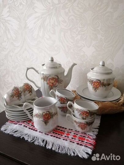 Кофейный сервиз Барановский фарфоровый завод
