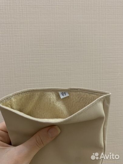 Перчатки кожаные женские