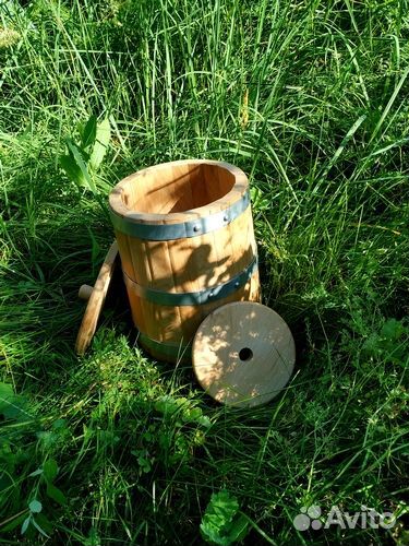 Кадка дубовая