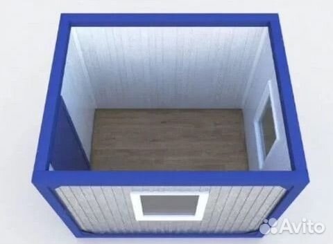 Бытовка для короткого пребывания прораба, бк-23