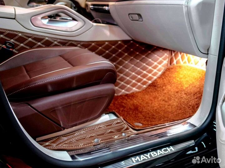 Автоковрики на Mercedes-Benz GLS-Maybach 2021г
