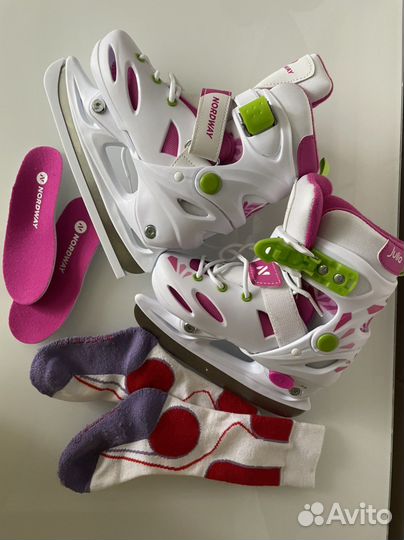 Коньки nordway детские 27-30р