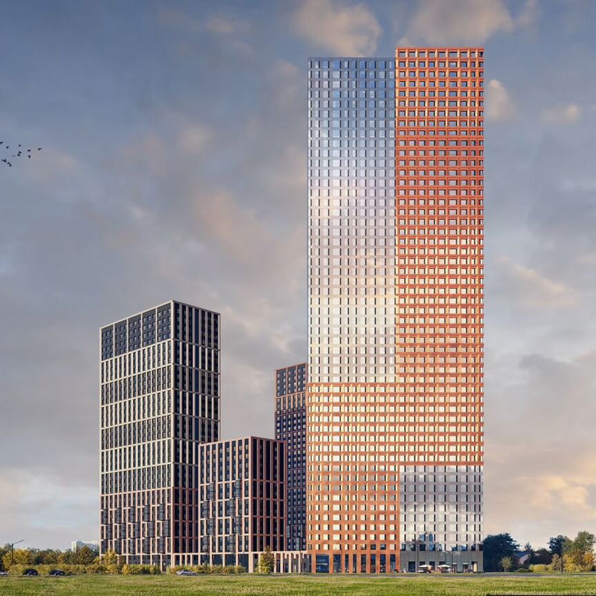 2-к. квартира, 55 м², 14/62 эт.