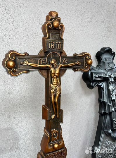 Крест из камня на могилу