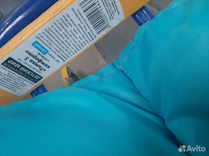 Санки с колёсами и 2мя ручками вправления, чехол