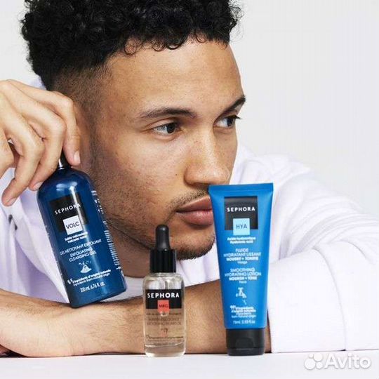 Sephora good skincare MEN мужской гель-эксфолиант