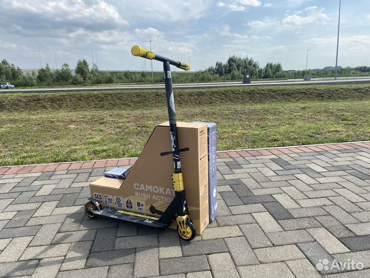 Самокат трюковой rush action,prime street PCE