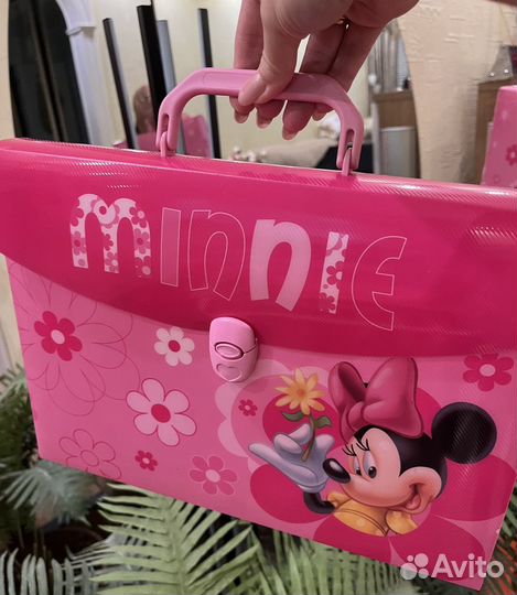 Портфель пластиковый Disney, для девочки