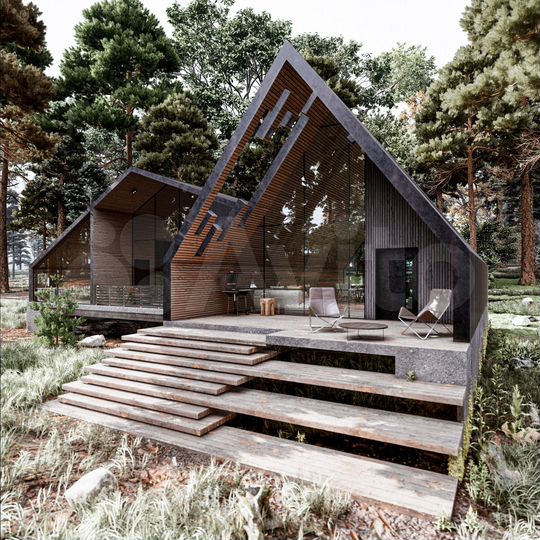 Дом 165 м² на участке 8 сот.