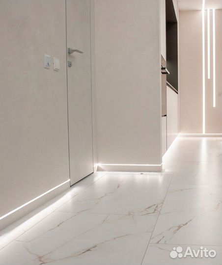 Скрытые межкомнатные двери под покраску