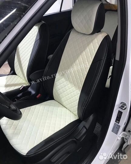 Автомобильные чехлы из экокожи 