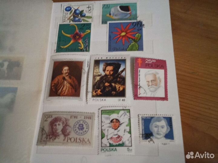 Марки Польша 1978 1981 гг гашеные
