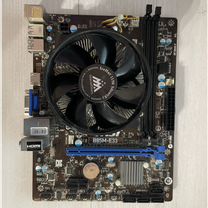 Материнская плата с процессором