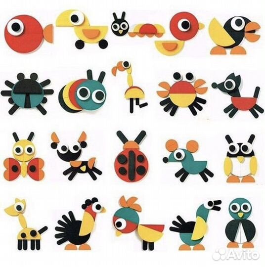 Новая деревянная мозаика