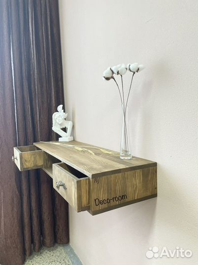 Дизайнерская парящая консоль. Ручная работа