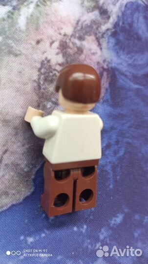 Lego минифигурка Хан Соло в карбонитовом блоке